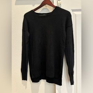 Classic Black Cashmere Sweater